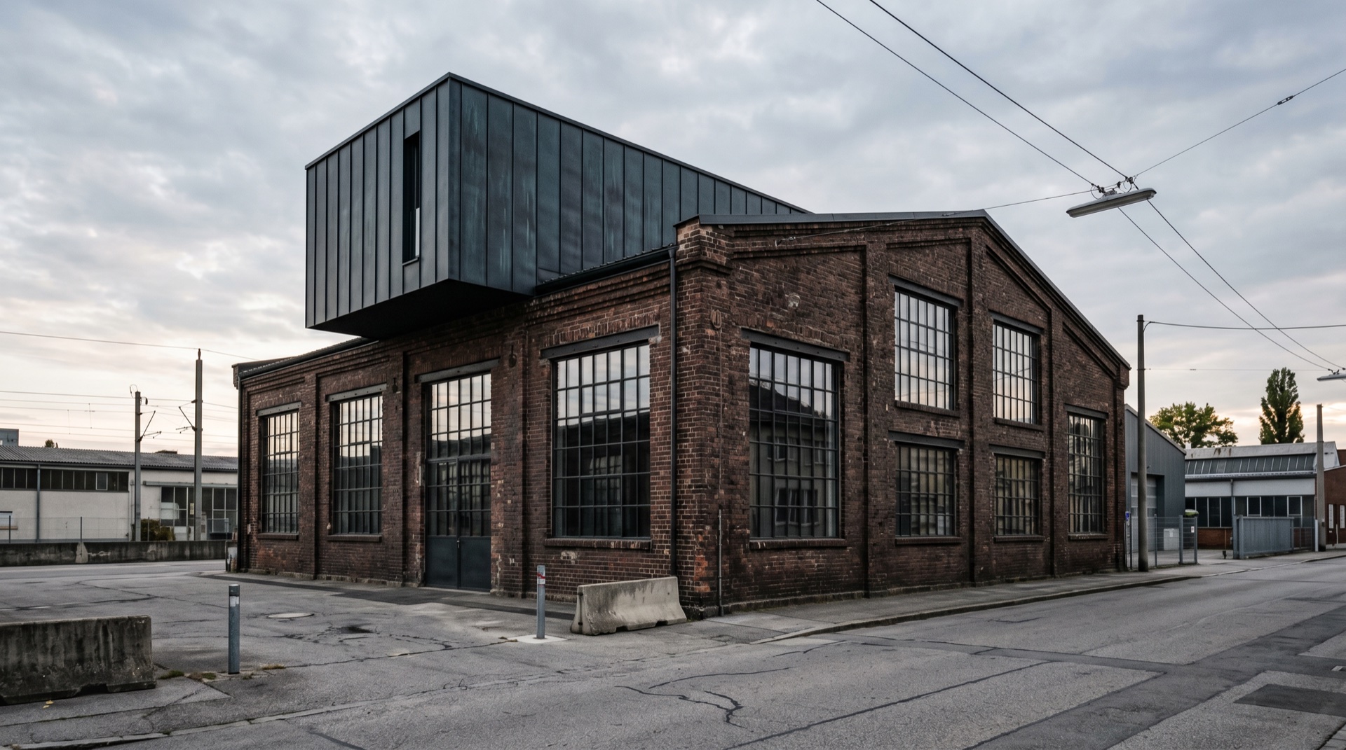 Halle T Industrial Conversion Linz